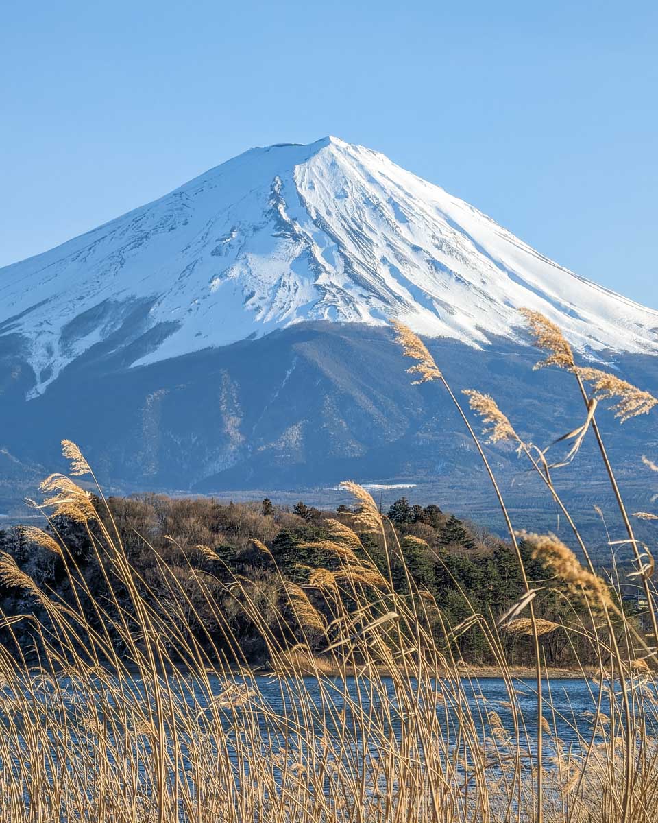 Beuaitful view of Mt Fuji, Japan