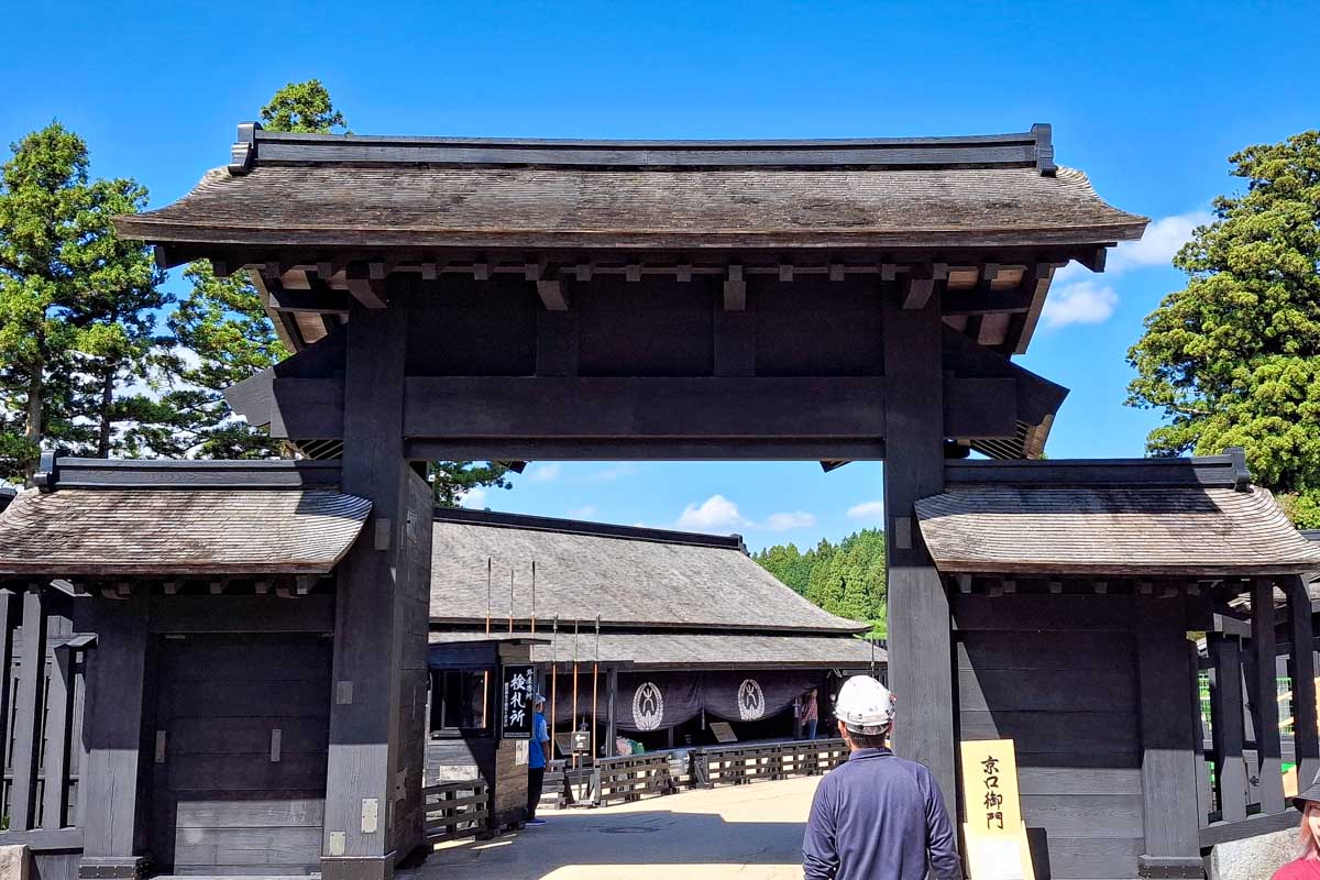 The old Hakone Checkpoint on the Hakone Hachiri trail in Hakone Japan