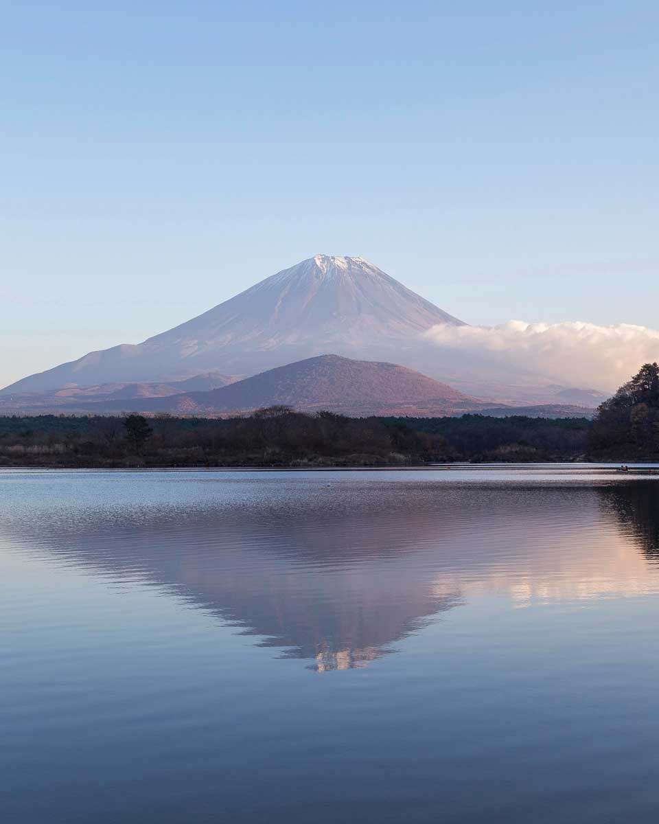Saiko Lake in Japan