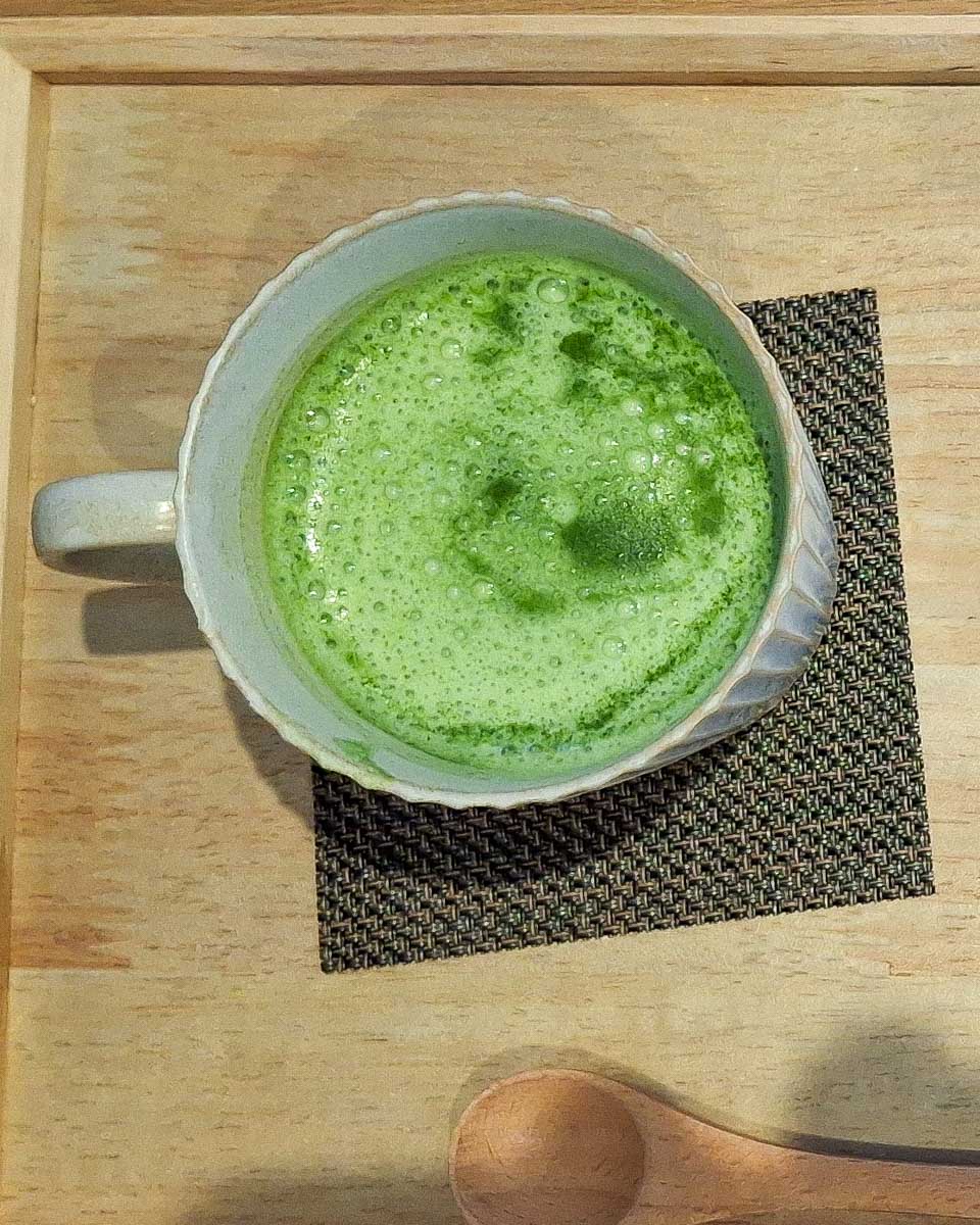 Matcha-drank-in-Nara-Japan on a tour from Kyoto