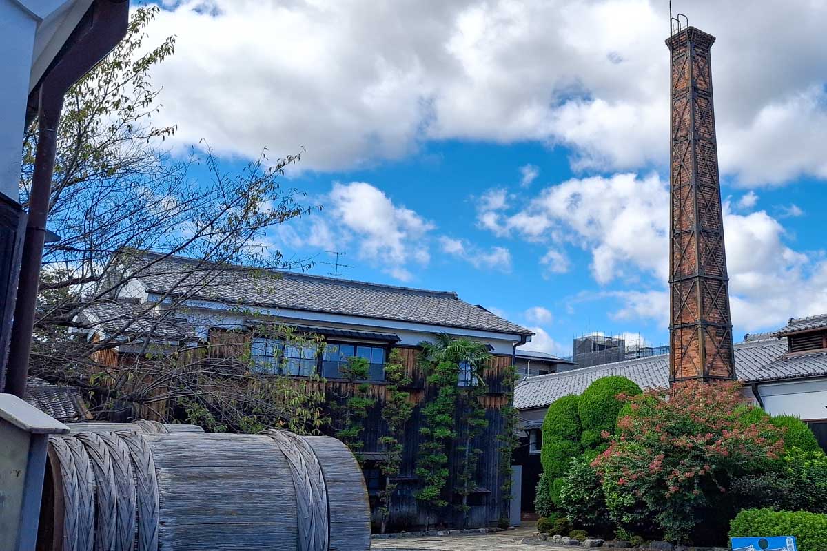 The Gekkeikan Ōkura Sake Museum seen on a tour of Kyoto Japan (1)