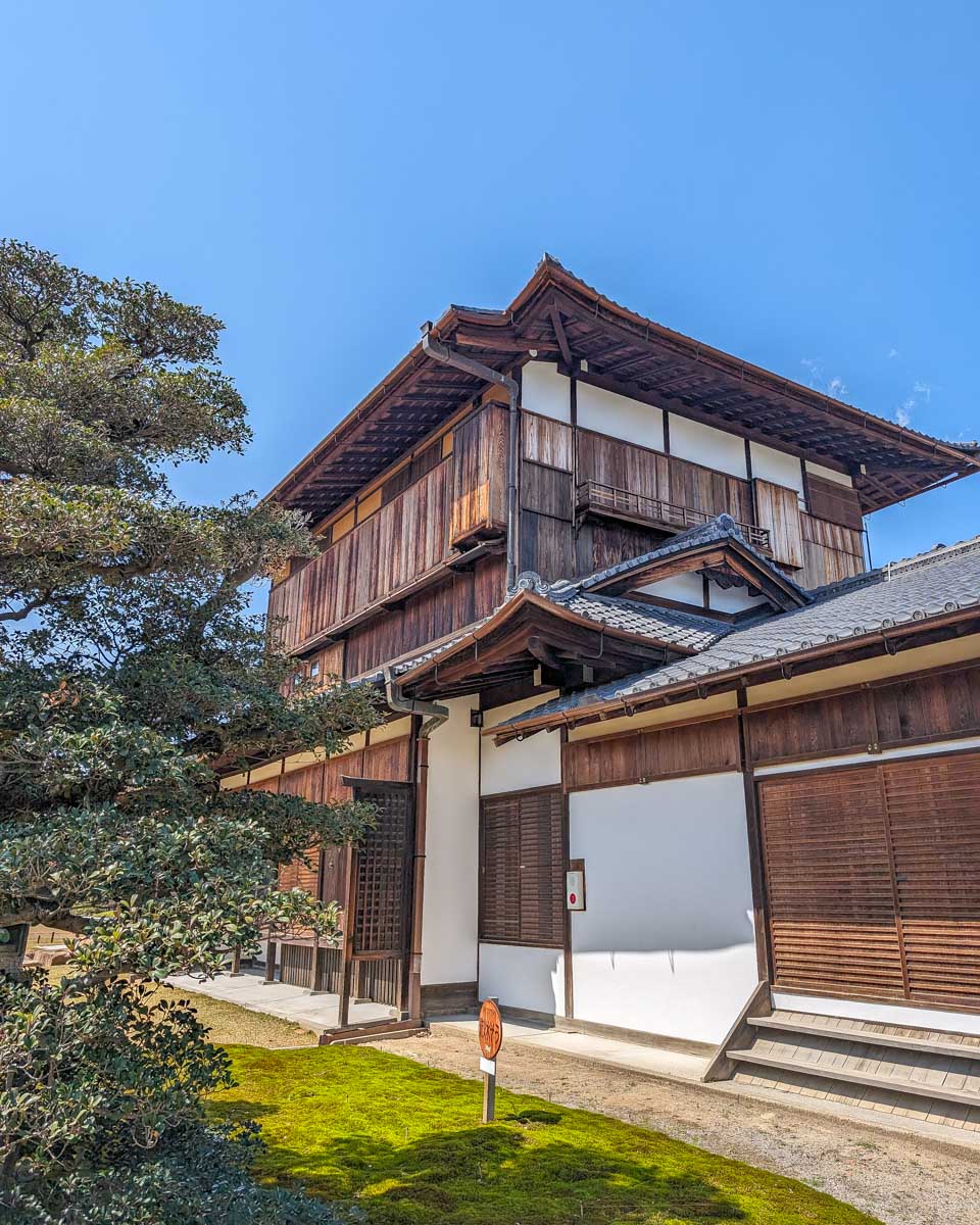 The grounds of Nijo Castle in Kyoto Japan (1)