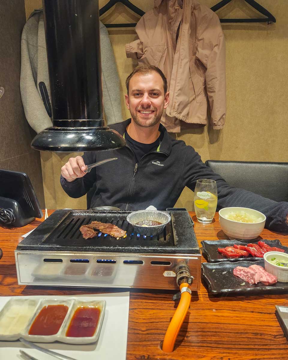 Daniel-at an izakaya in Hiroshima Japan