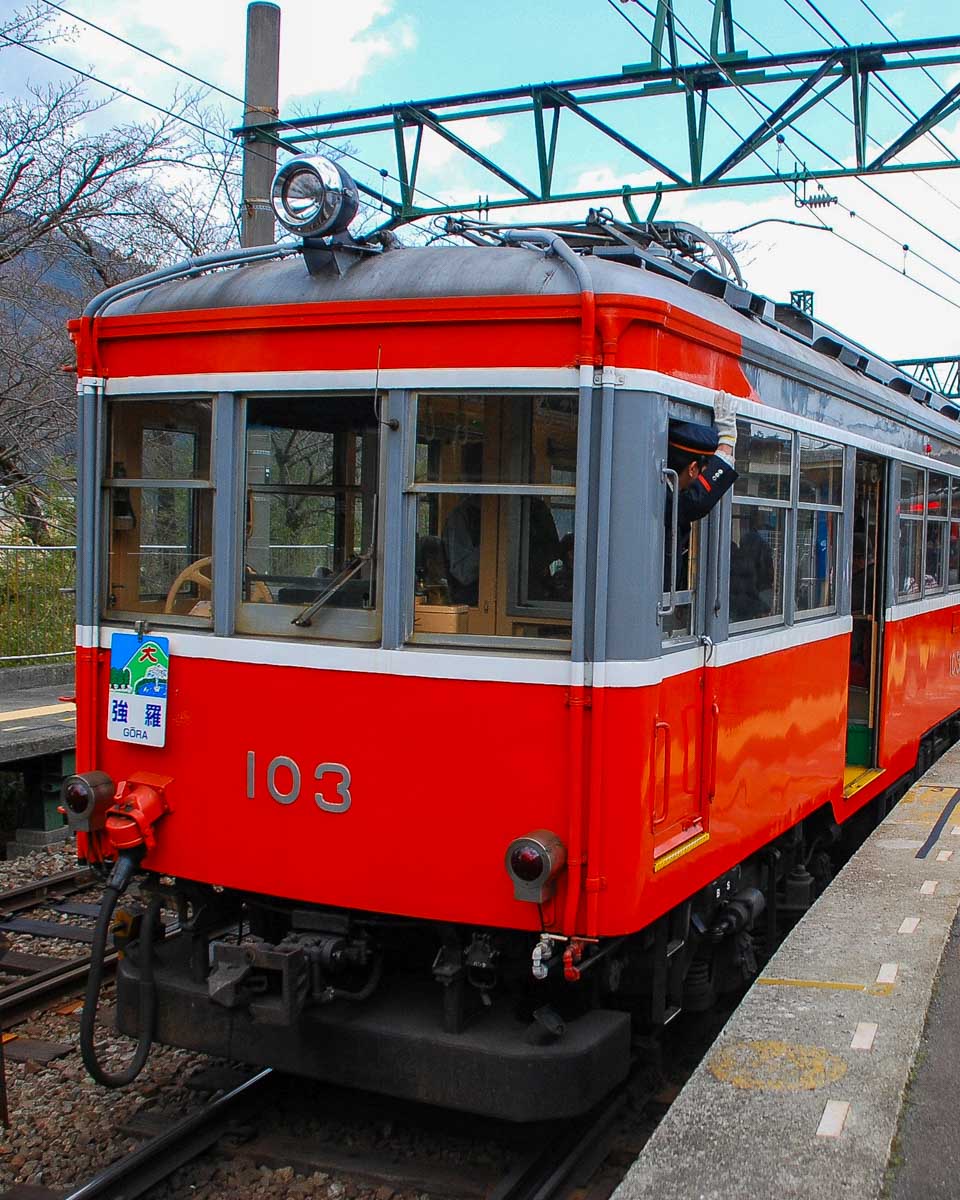 The Tozan Railway near Hakone in Japan