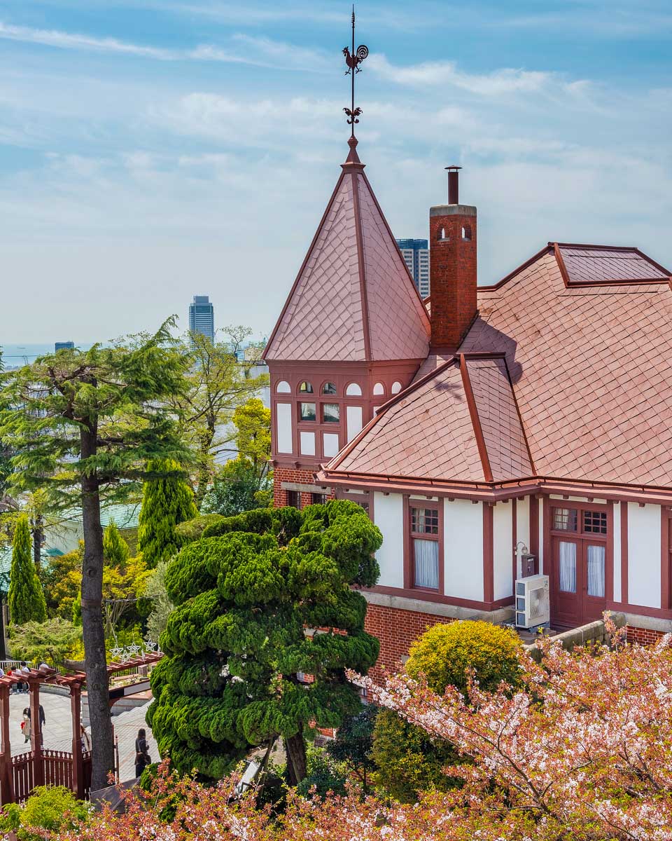 Historic building in Kobe Japan