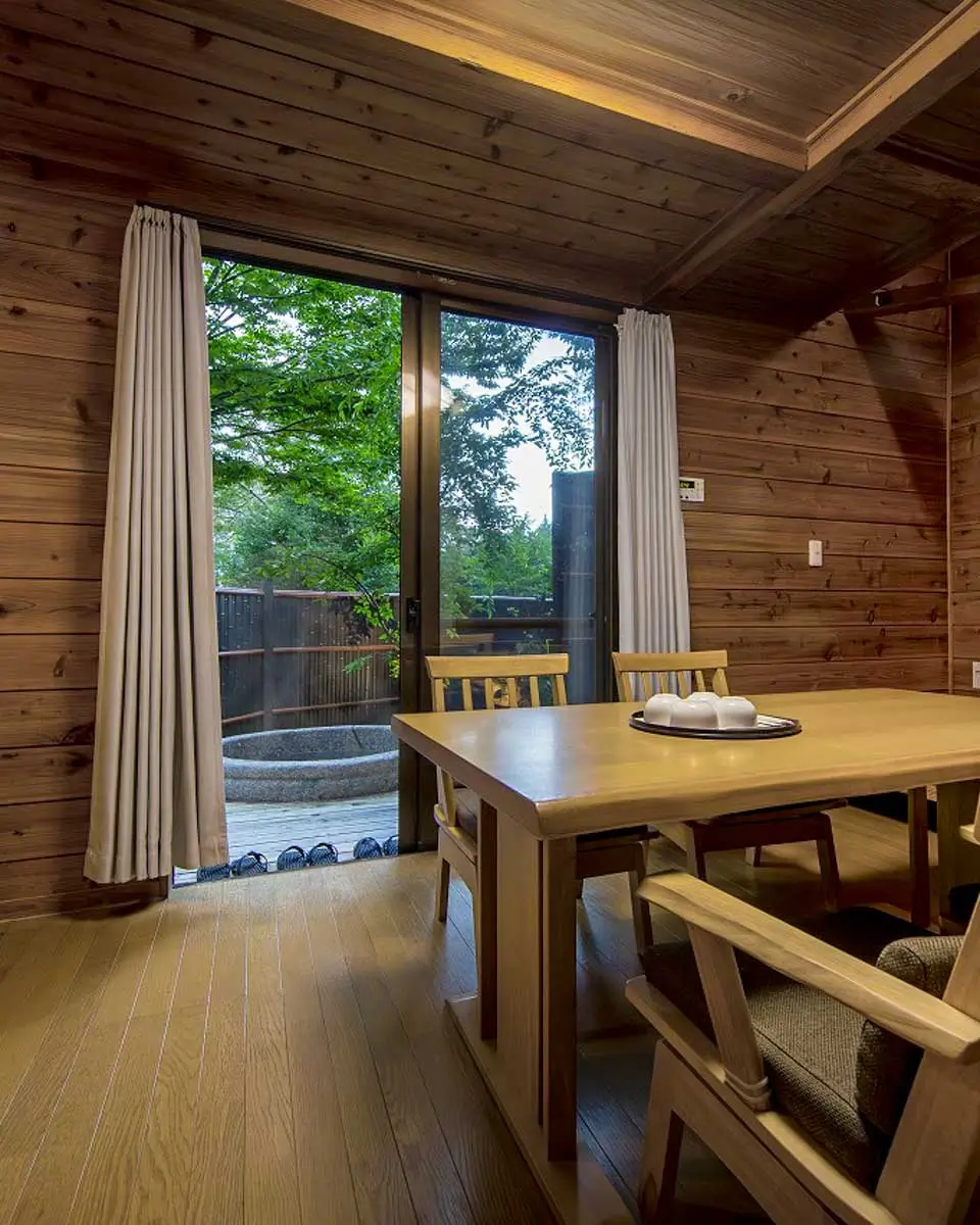 Fujiyama Inn Conifer in Fujiyoshida Mt. Fuji Japan 1