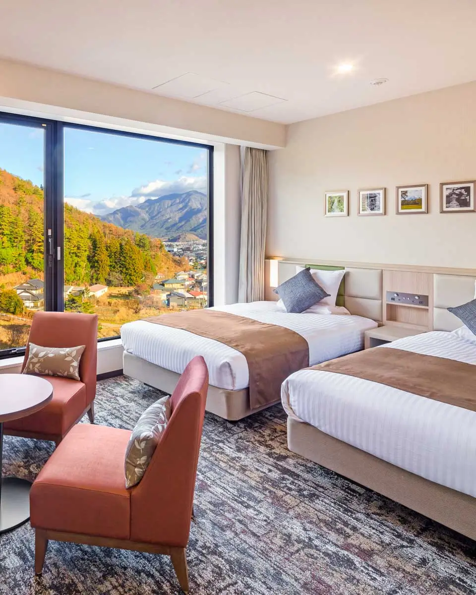HOTEL MYSTAYS Fuji Onsen Resort in Fujiyoshida Mt. Fuji Japan