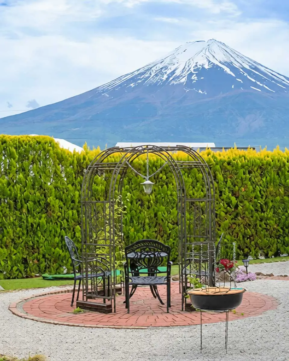 Hananoyado Yumefuji in Fujikawaguchiko Mt. Fuji Japan 1
