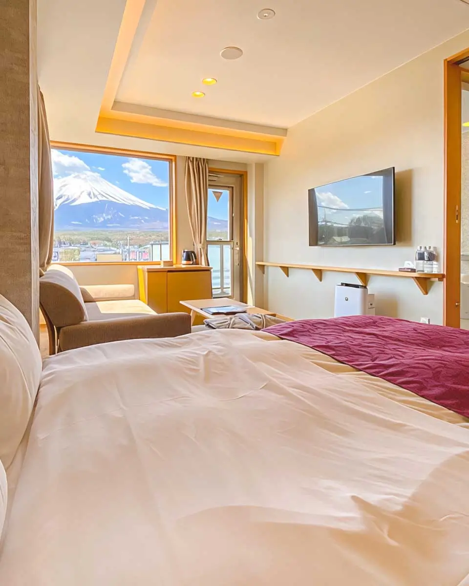 Hotel Noborisaka in Fujikawaguchiko Mt. Fuji Japan