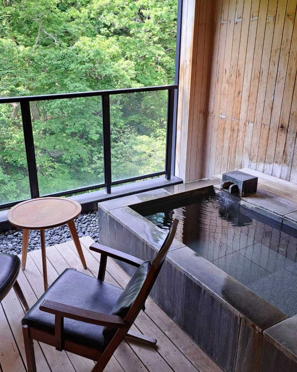 Niseko Konbu Onsen Tsuruga Moku-no-sho in Niseko Japan