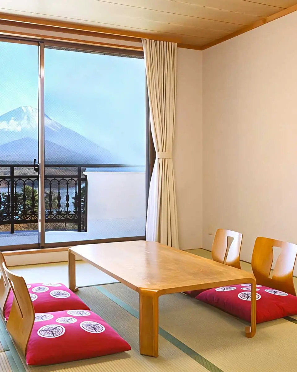 Shoji Mount Hotel in Fujikawaguchiko Mt. Fuji Japan 1