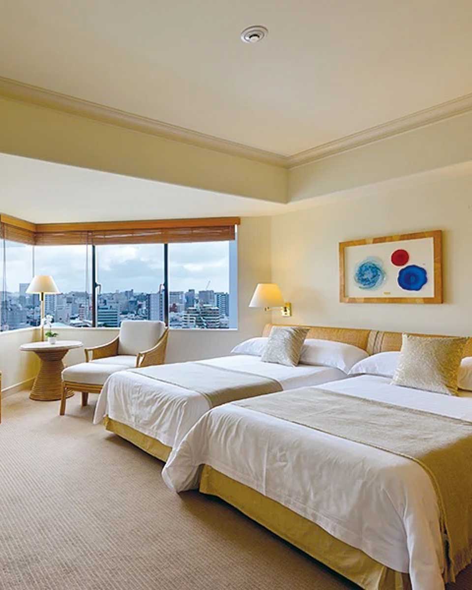 Hotel Room at the Naha Terrace in Okinawa Japan copy