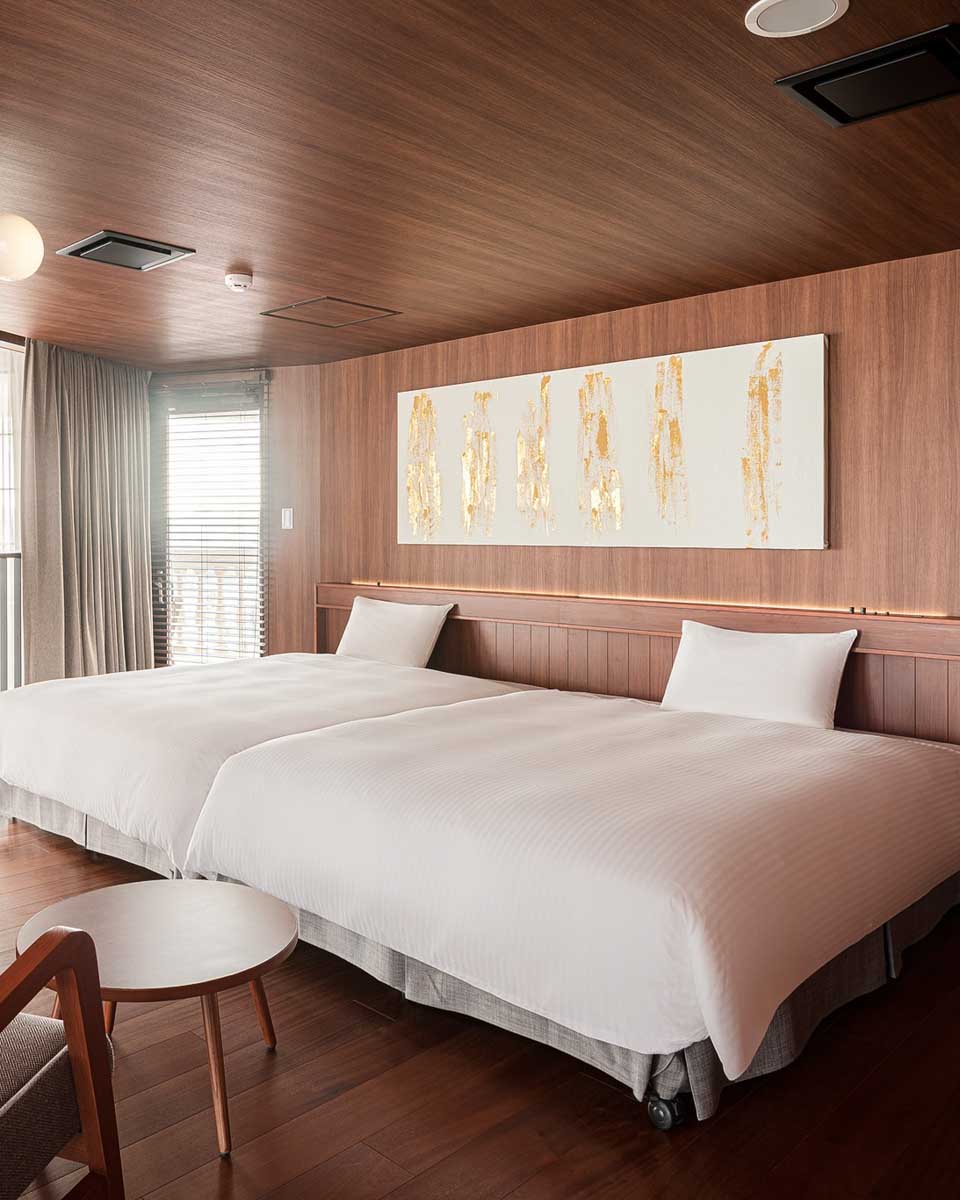 Hotel room at Lequ Okinawa Chatan Spa ＆ Resort