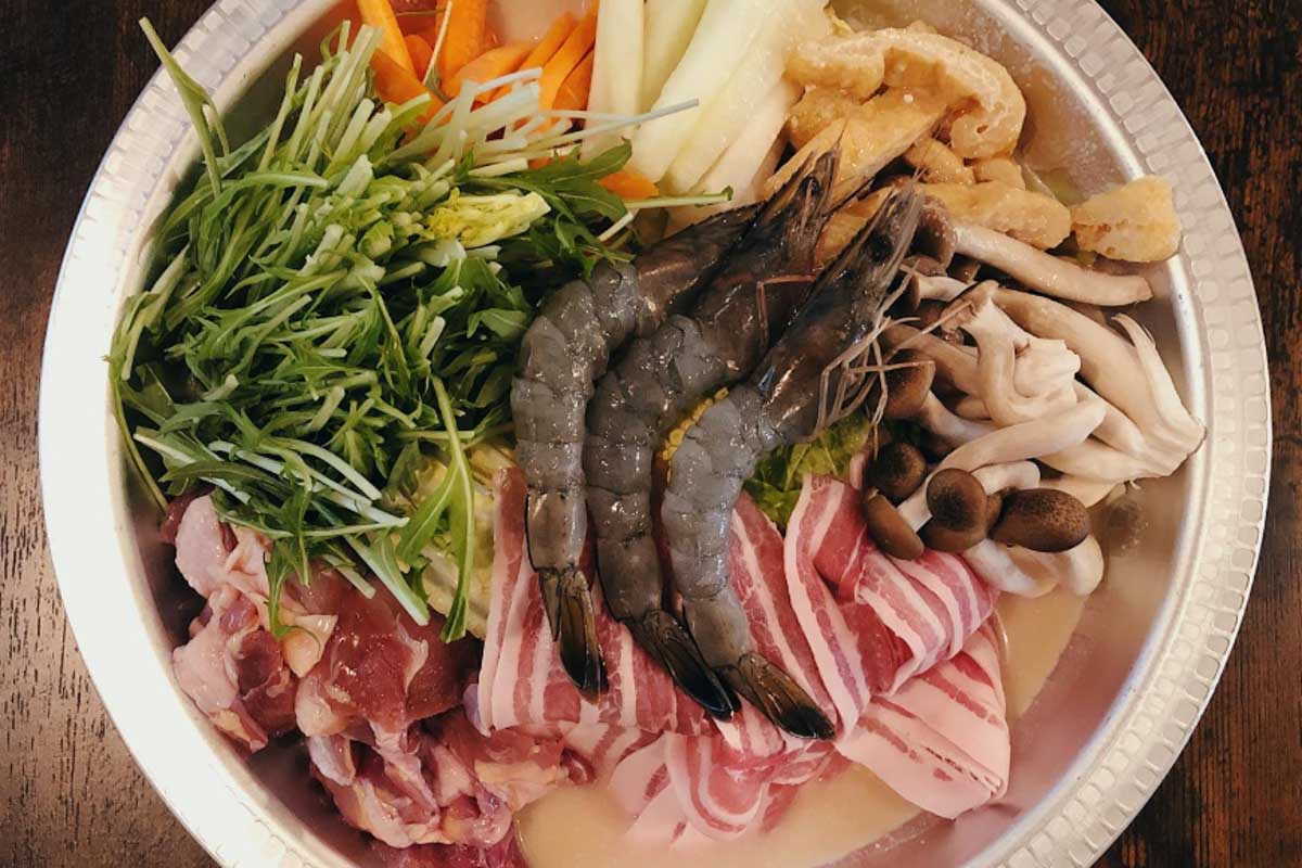 Nara Sakagura Nabe in Nara Japan