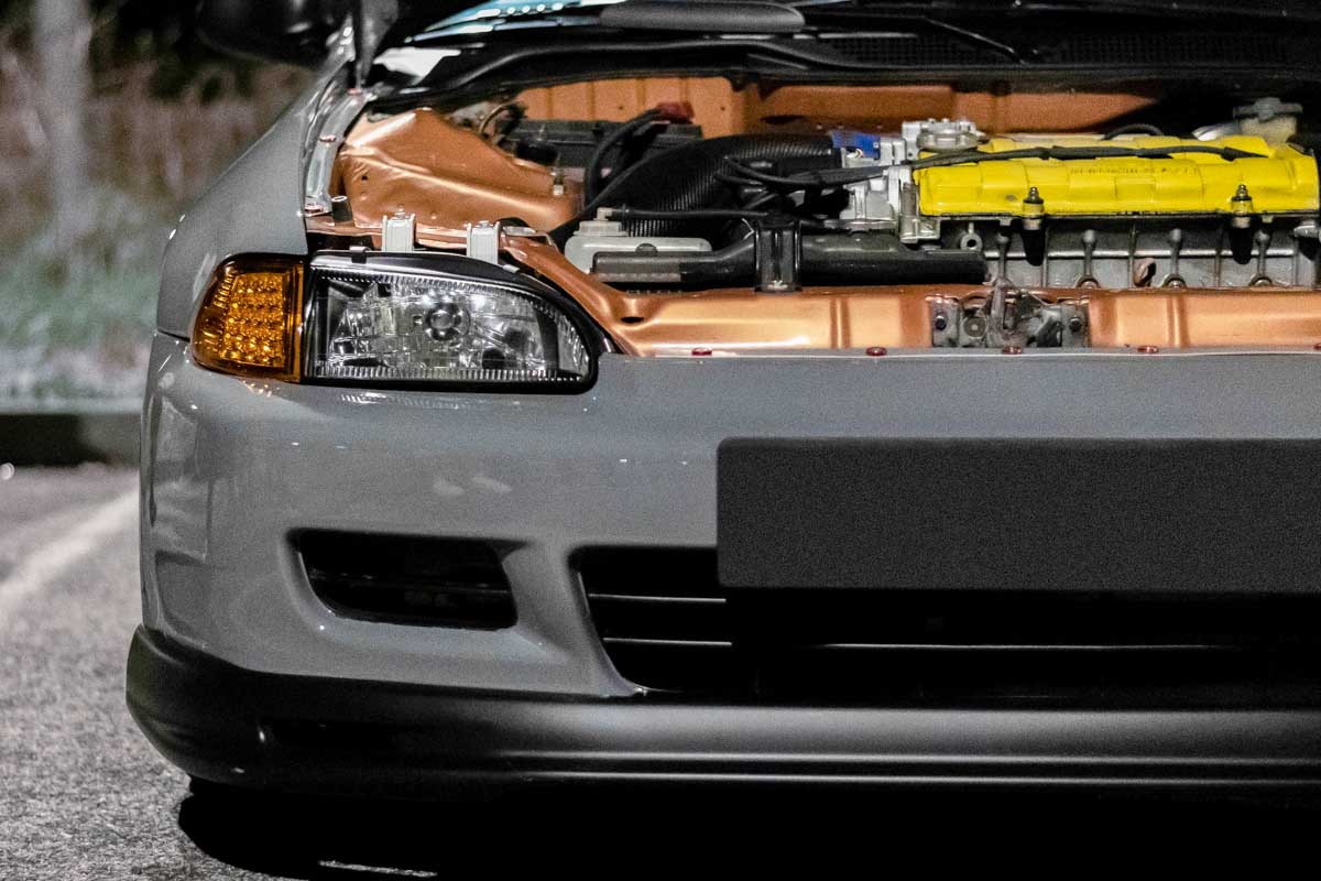 Car seen on a fast and furious tour in Tokyo Japan