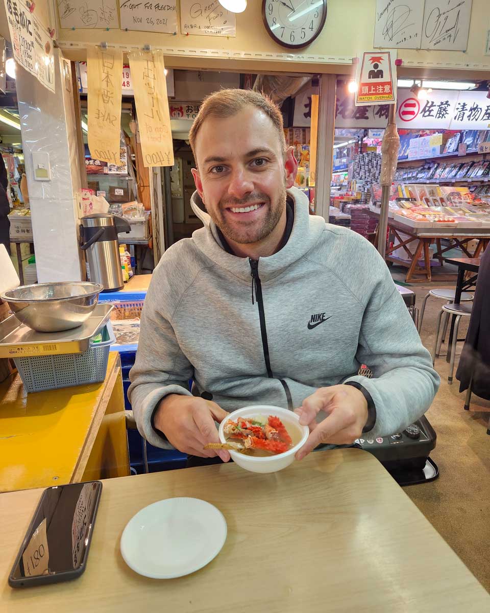 Daniel-eats on a food tour in Nagano-Japan