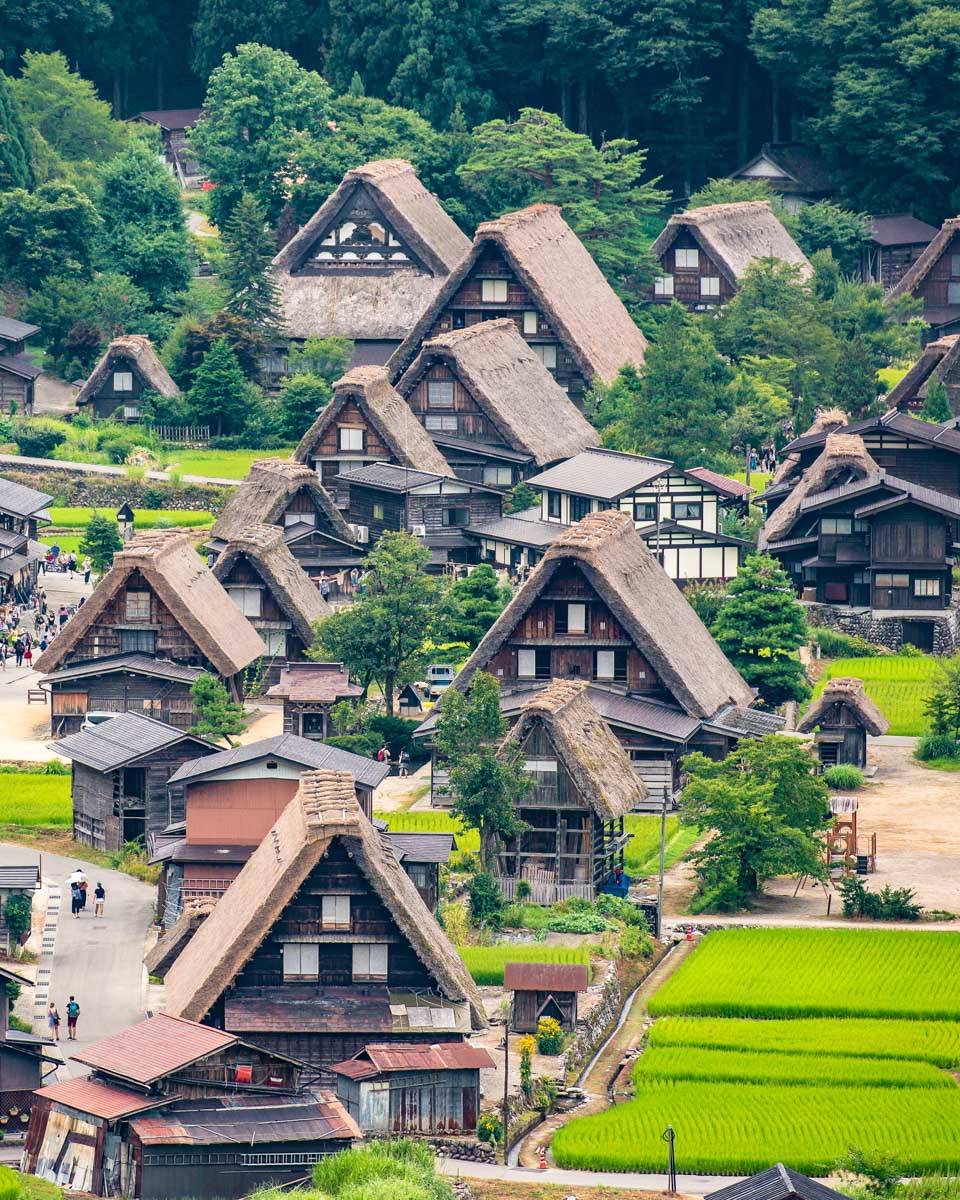 Historic Villages of Shirakawa-go and Gokayama seen on a tour from Takayama, Japan