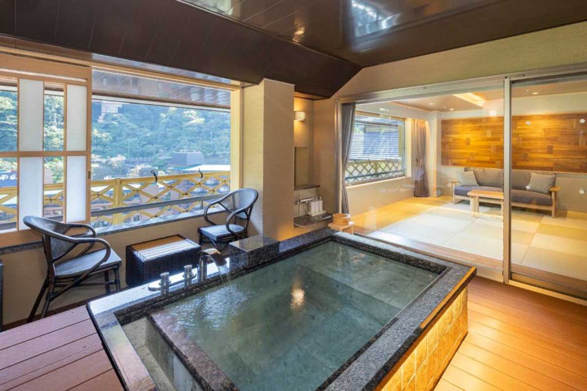 Hotel Okada in Hakone Japan