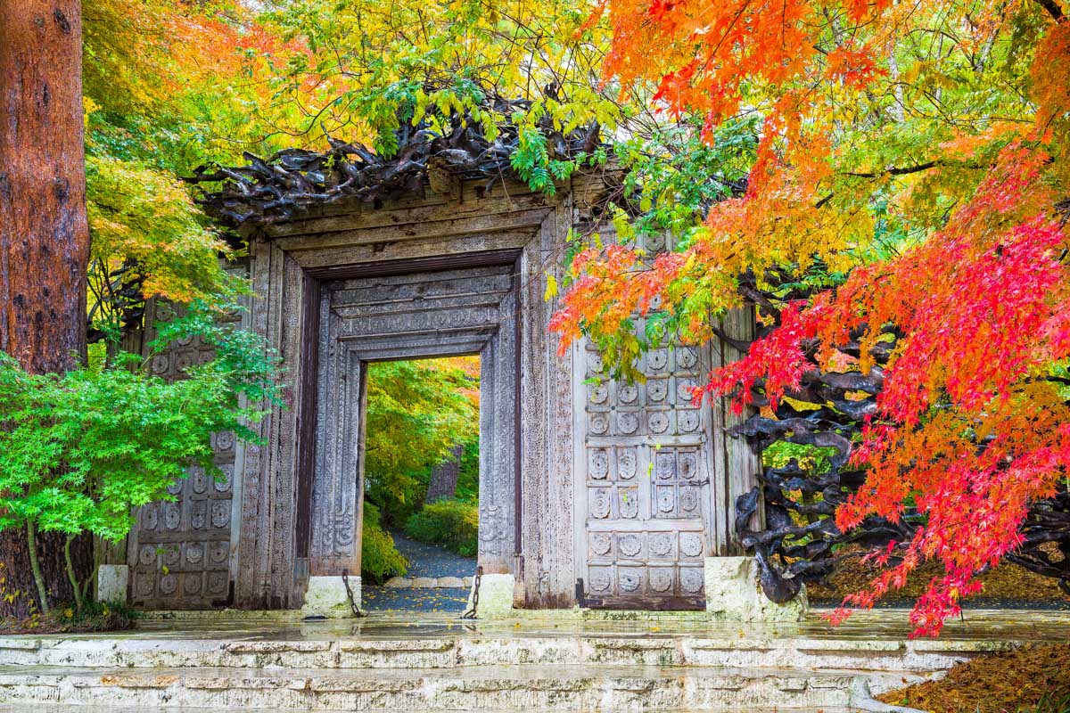 Itchiku Kubota Art Museum in Lake Kawaguchi Japan