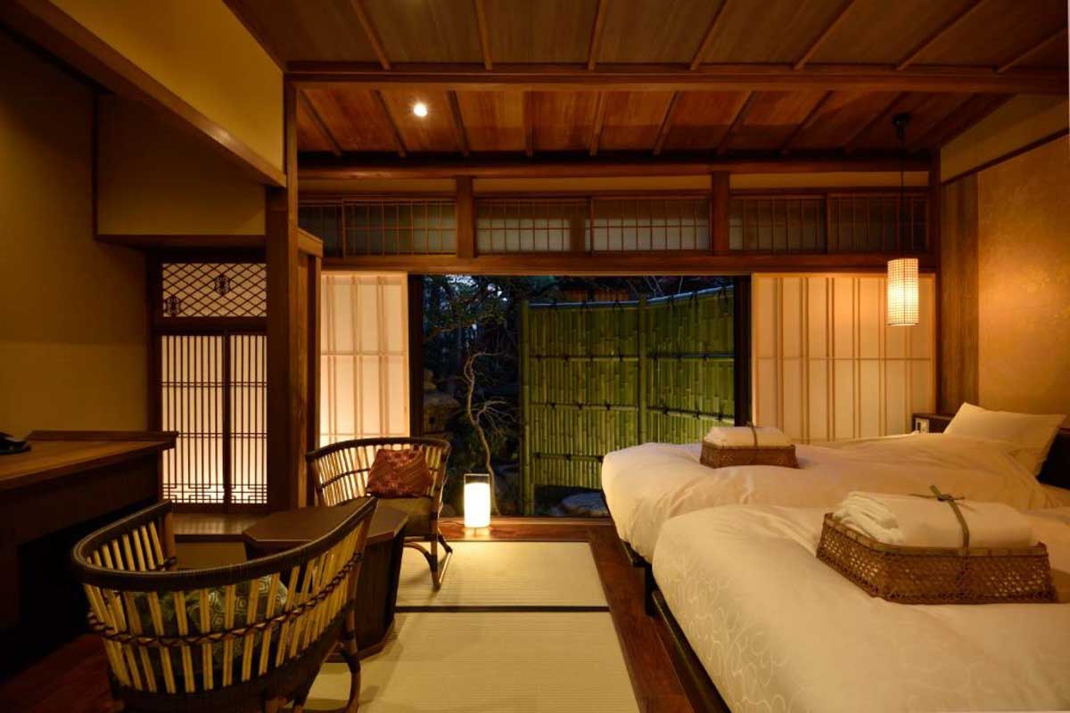 Muromachi Yutone Kyokoyado in Kyoto Japan