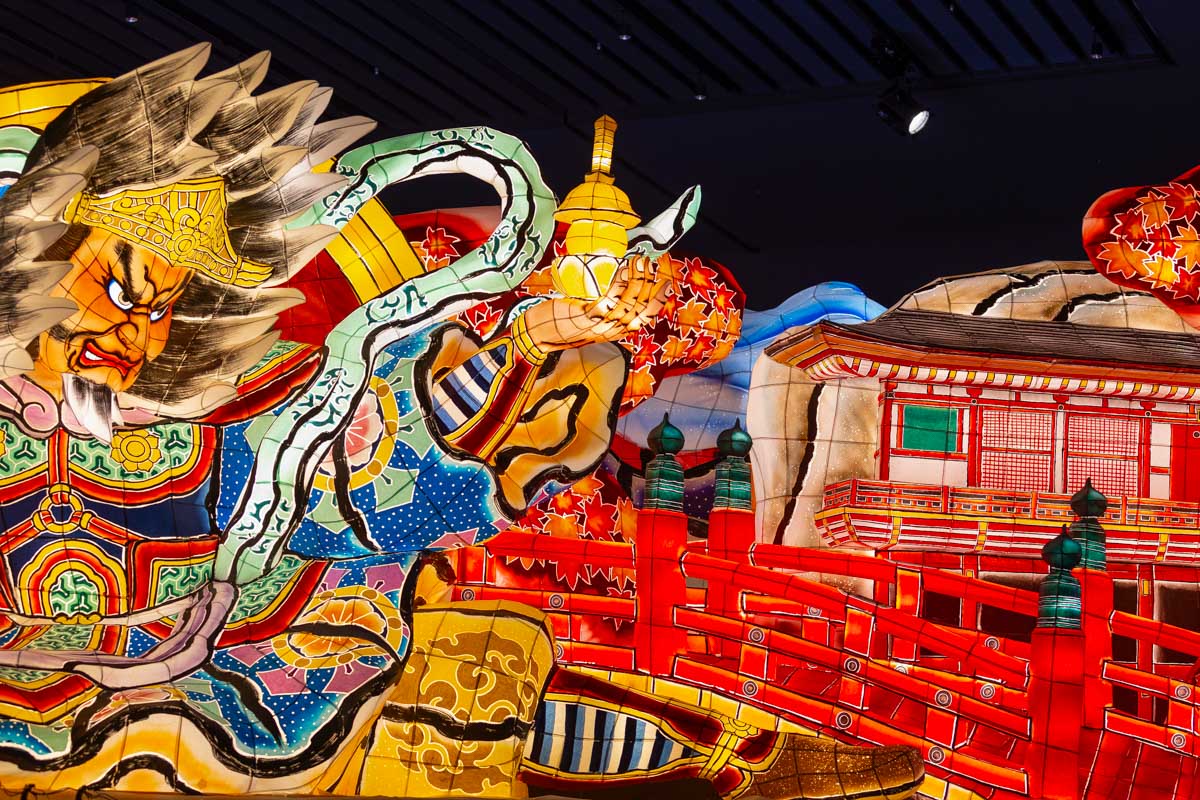 Nebuta Matsuri festival in Japan