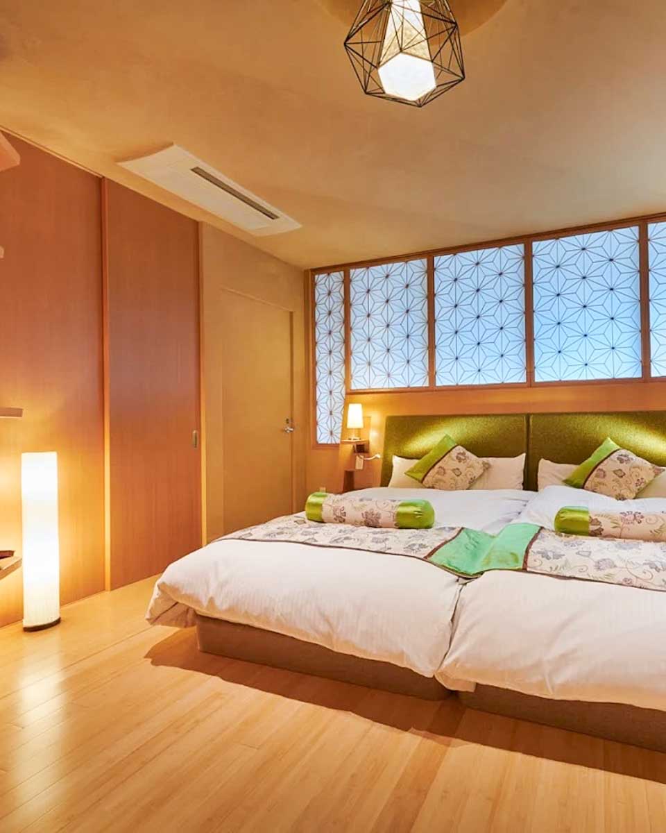 Room at the Honjin Hiranoya Kachoan in Takayama Japan copy