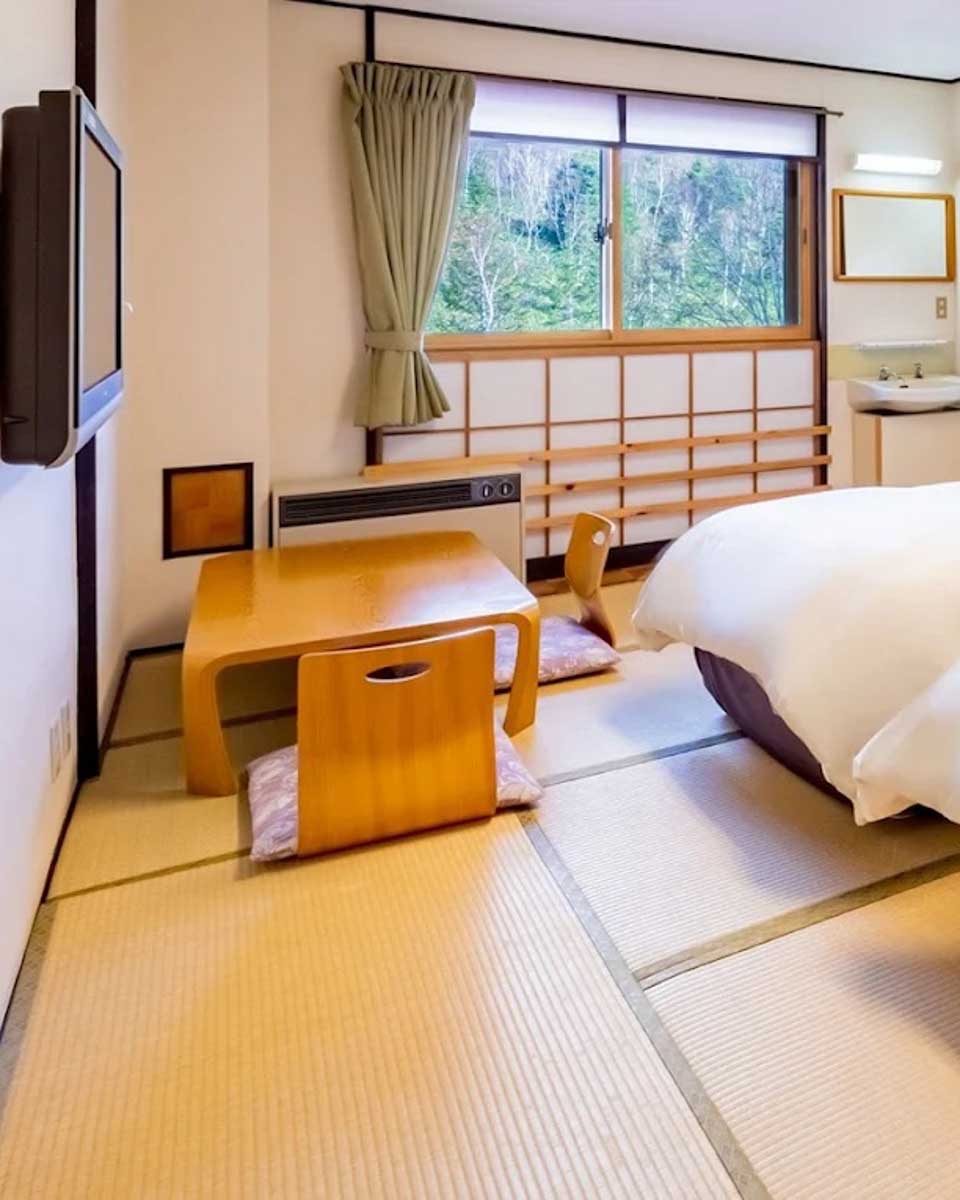 Room at the Sachinoyu Hotel Shiga Kogen in Nagano copy
