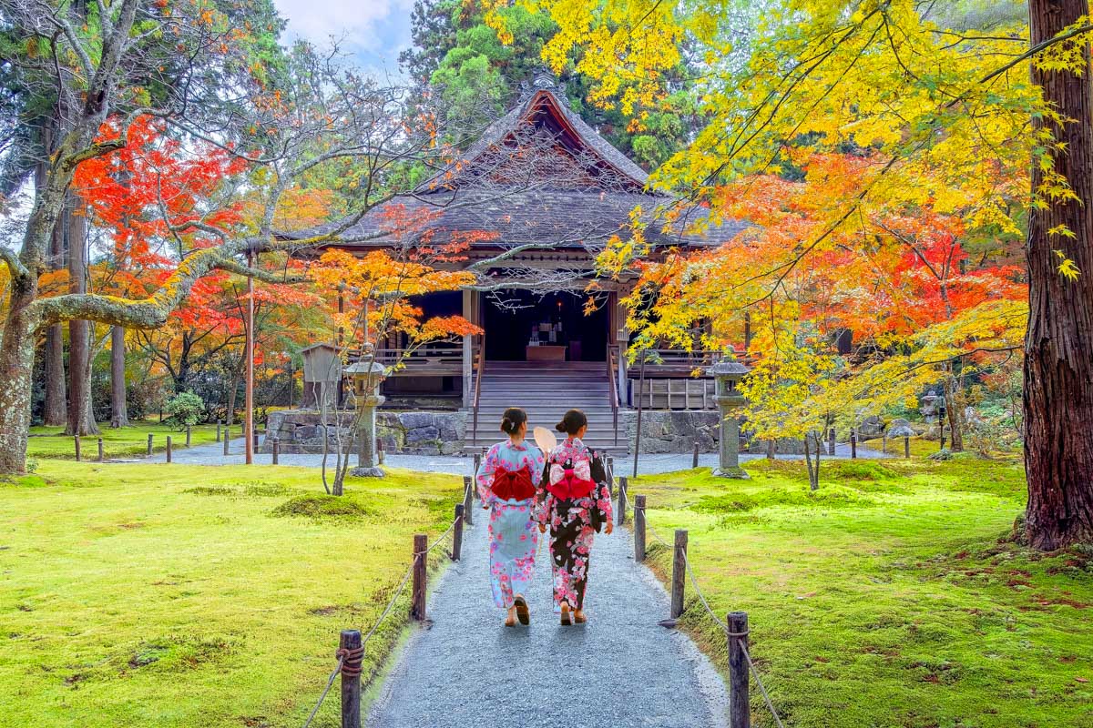 Sanzen-In Temple in Kyoto Japan
