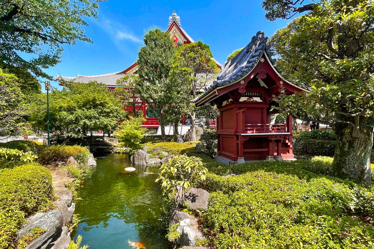 Senso-ji Temple in Asakusa Tokyo Japan