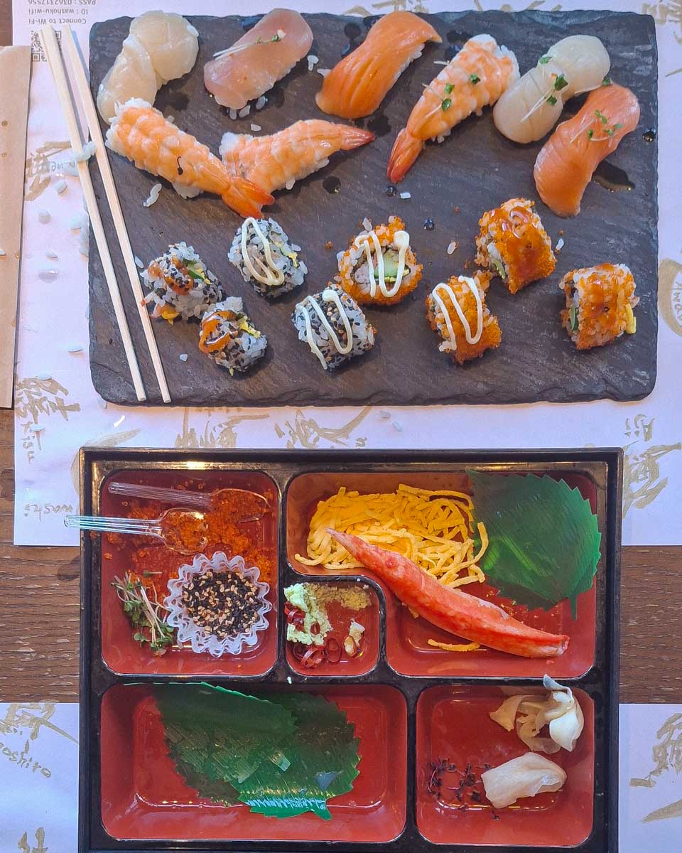 Sushi-made-during-a-sushi-making-class-in-Asakusa Tokyo-Japan