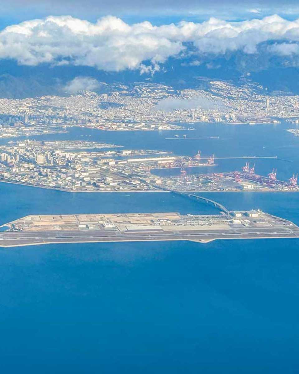 The-Osaka-airport-seen-from-a-plane-in-Japan