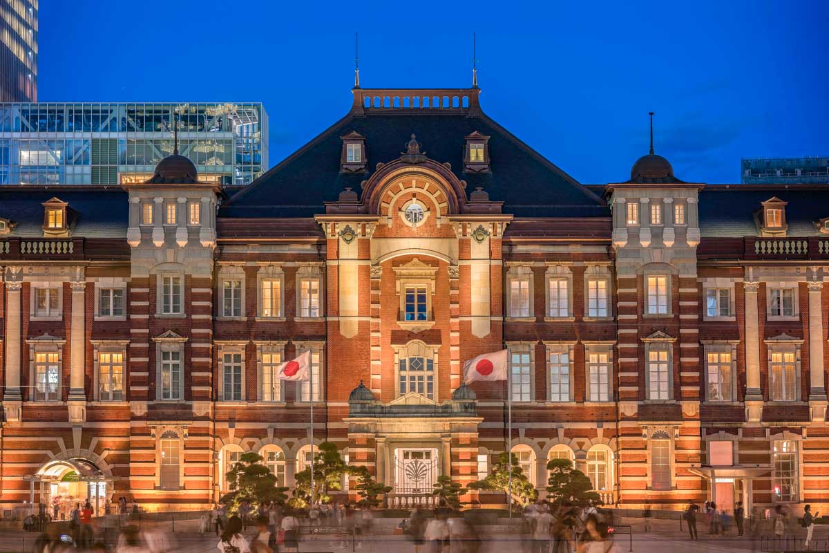 Tokyo Station in Ginza Tokyo Japan (1)