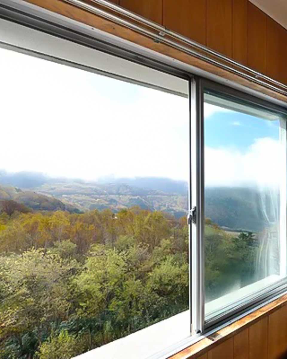 View from a room at Hotel Takimoto in Nagano copy