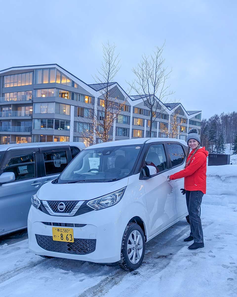 View from the car with snow in Japan (16)
