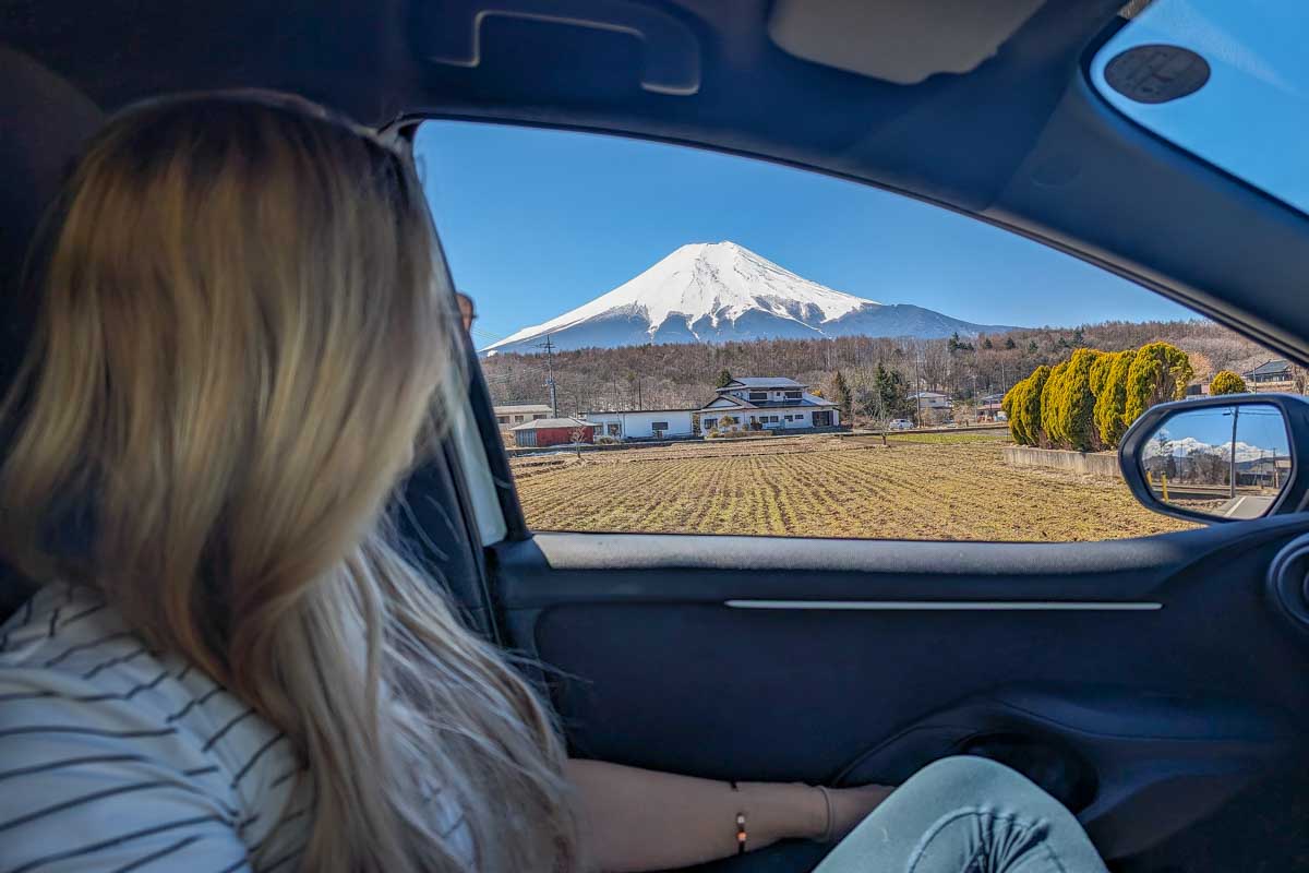 View while driving the rental car in Japan (11)