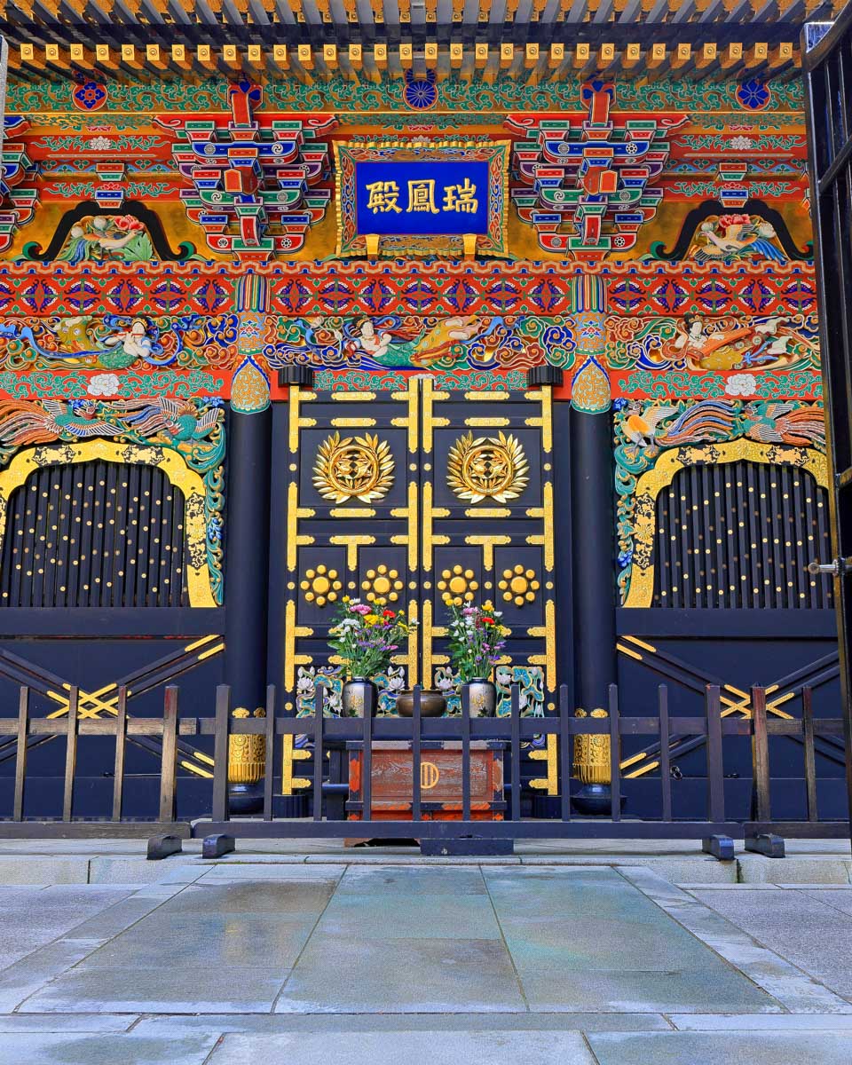 Zuihoden (Grave of Date Masamune) in Sendai Japan