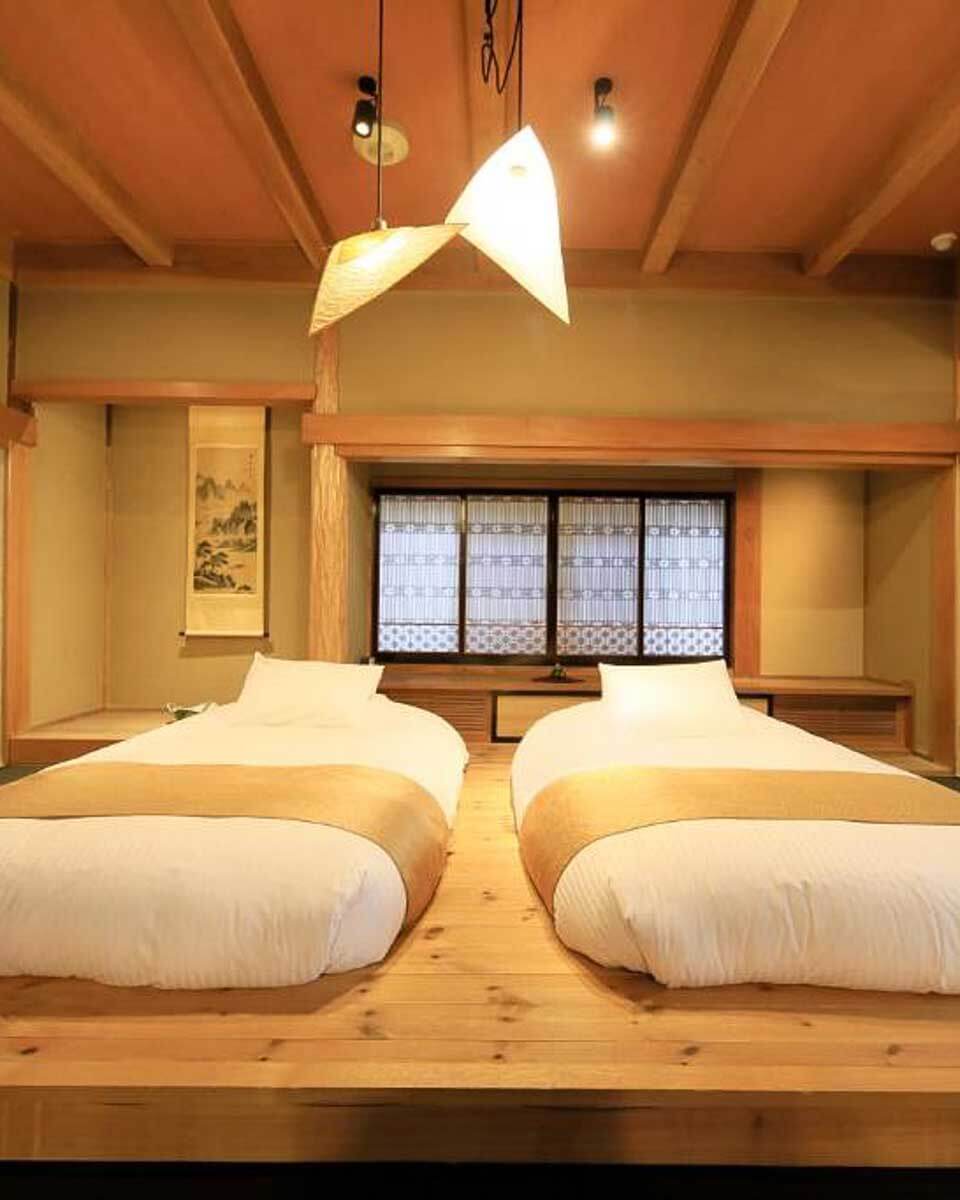 Fuji Onsenji Yumedono near Lake Kawaguchi and Mt Fuji Japan