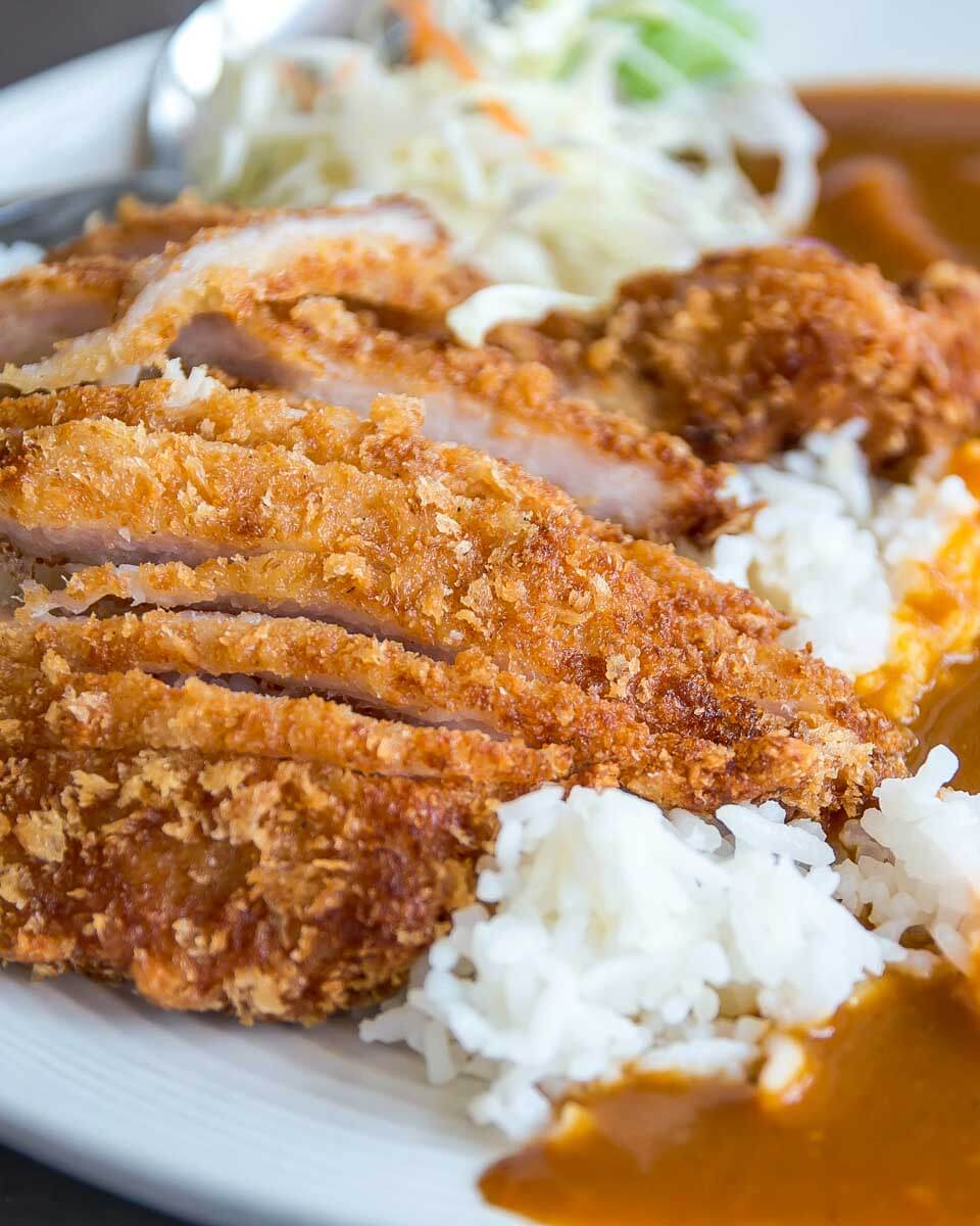 Japanese curry eaten in Japan (2)