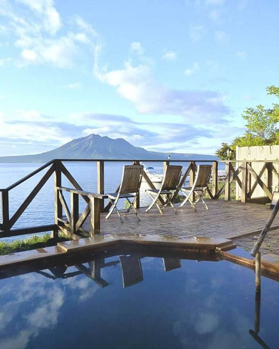 Marukoma Onsen Ryokan near Sapporo Japan 1