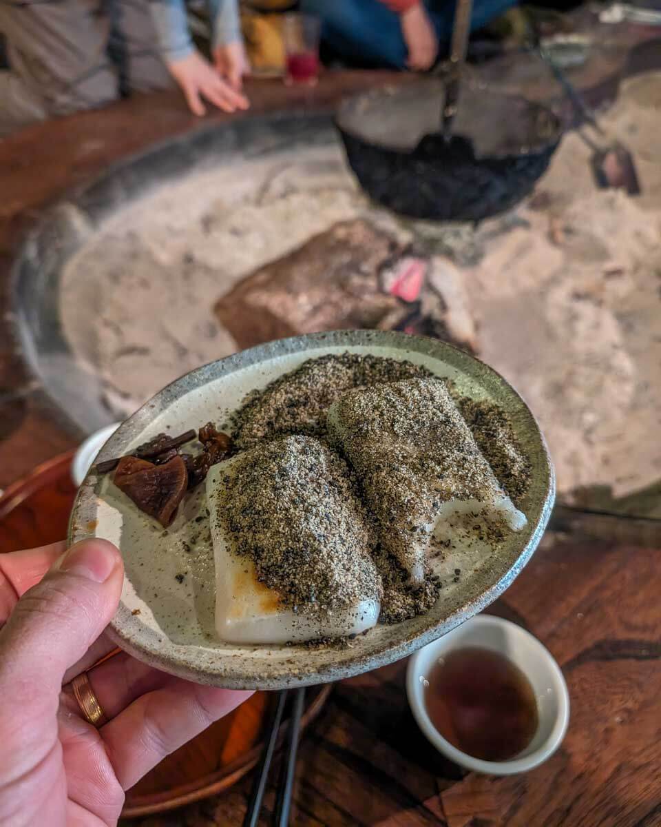 Mochi eaten in Japan (1)