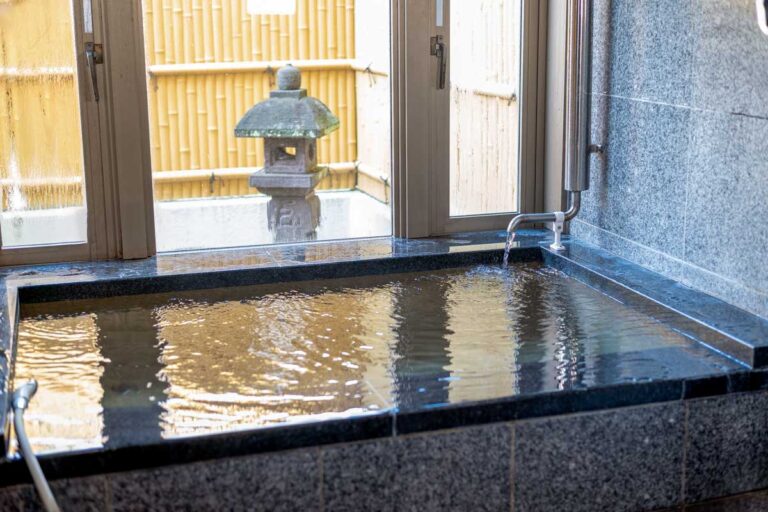 A private onsen in Sapporo Japan