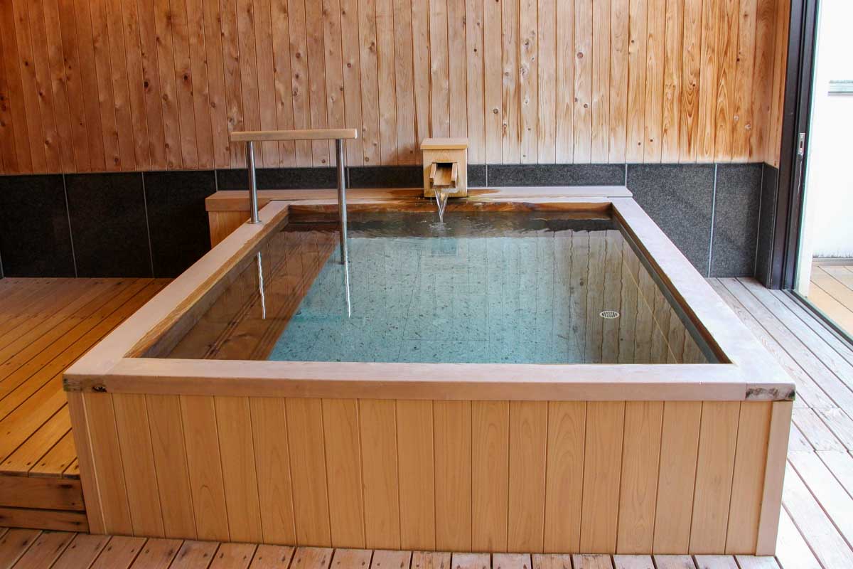 An onsen hotel in Osaka Japan