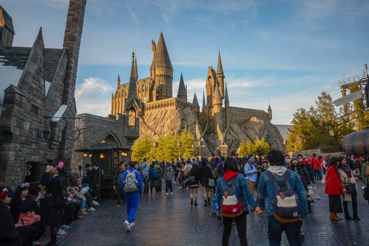 At Universal Studios Osaka Japan