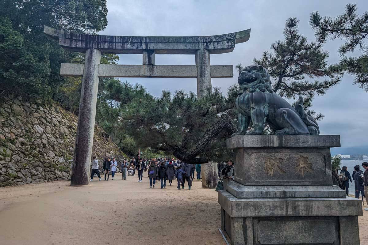 Itsukushima Shrine complex on Miyajima Island near Hiroshima, Japan (2)