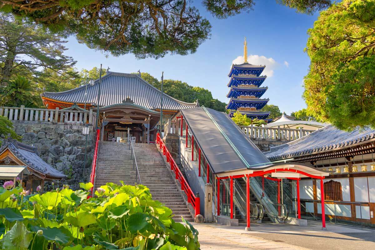 Takarazuka, Japan at Nakayama Temple in Osaka (1)