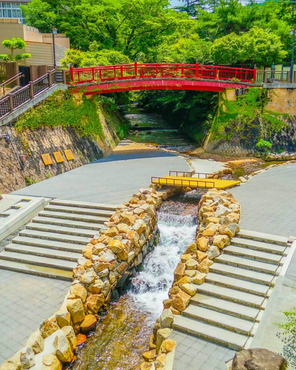 The small town of Arima Onsen near Osaka Japan (1)