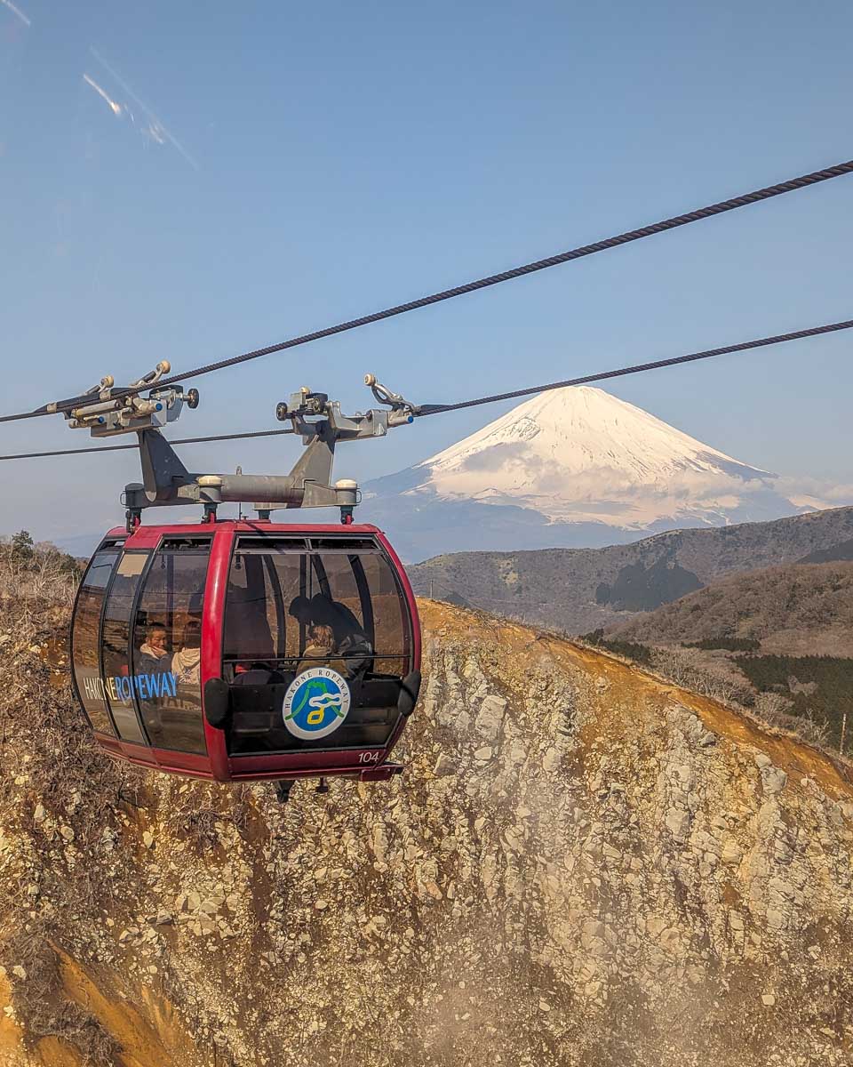 A-gondola-on-the-ropeway-over-the-owakudani-volcanic-valley-Hakone-Japan-near Gora
