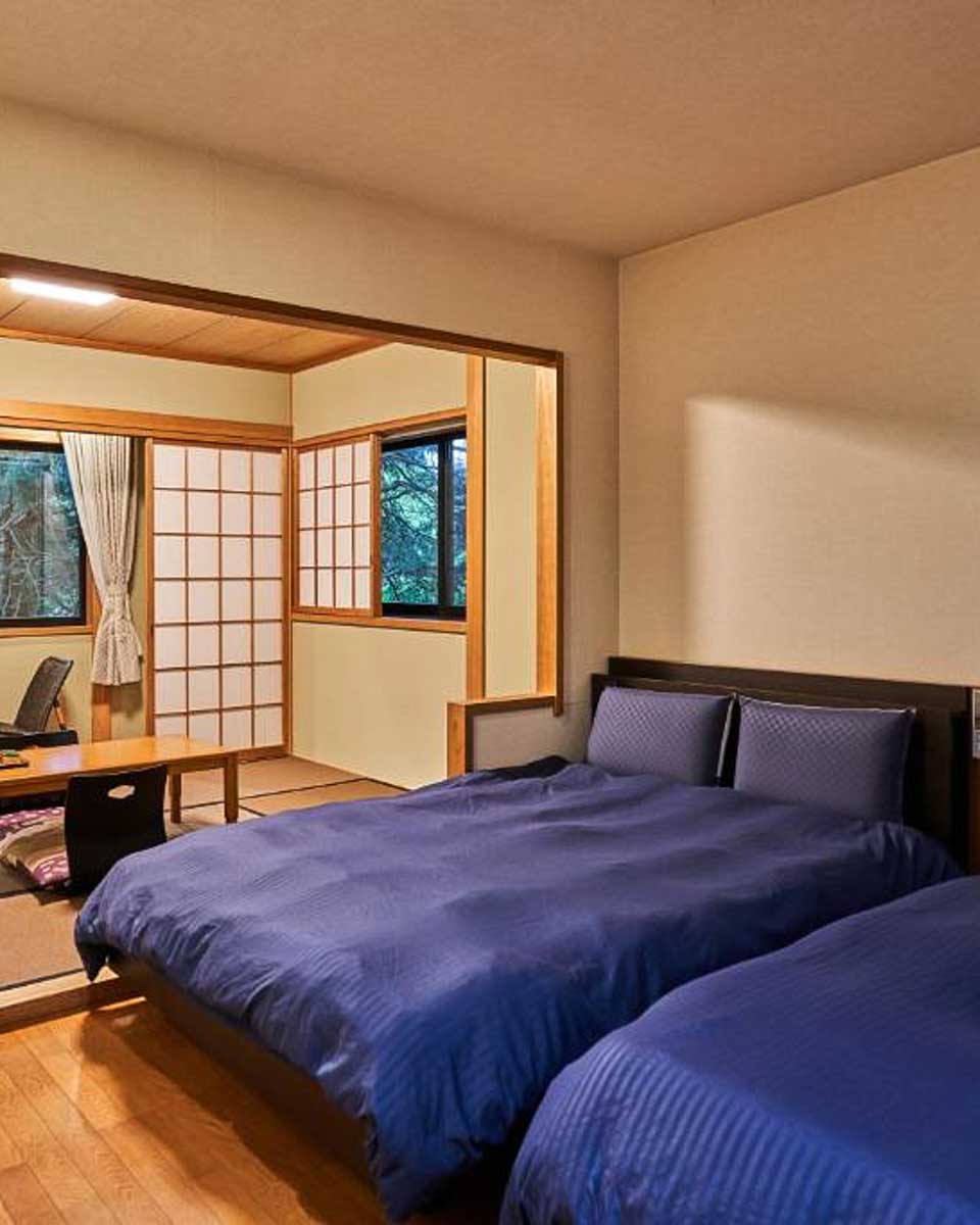 Ajisai Onsen Ryokan in Gora Hakone Japan