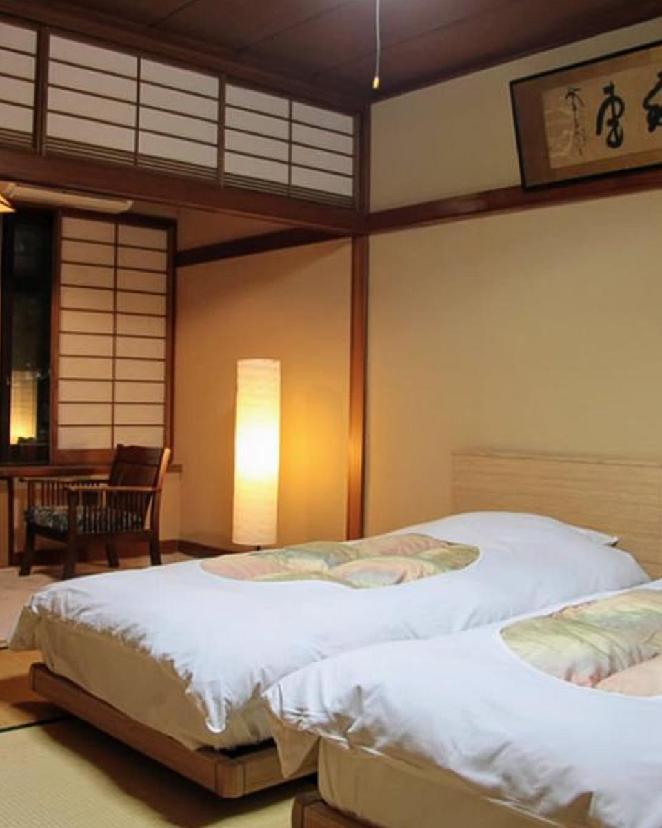 Kawaguchiko Hotel in Lake Kawaguchi near Mt Fuji Japan