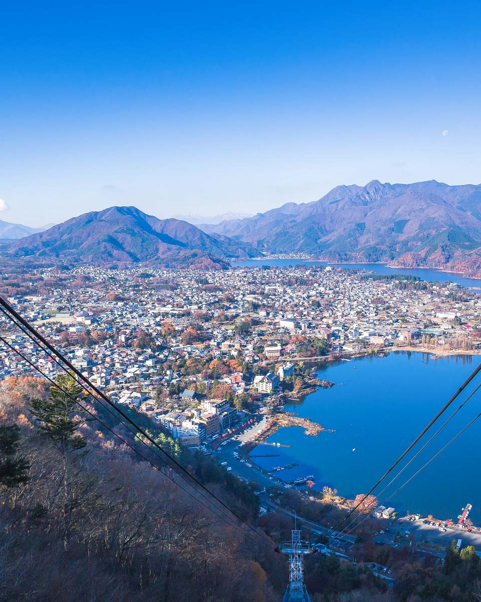 The Kachi Kachi Ropeway in Fujikawaguchiko near Mount Fuji Japan 3